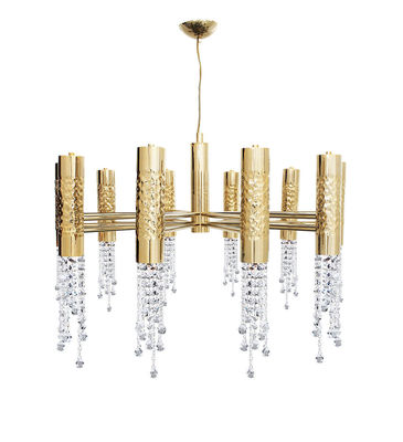 AC85 - 265V 10000lm Modern Crystal Chandelier Energy Saving Indoor Lighting