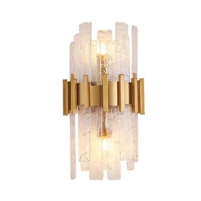 G9 LED Functional Decor Modern Crystal Wall Sconces Gold Finish