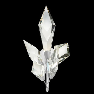 Creative Modern Crystal Wall Sconce With Clear Glass Shade D160*H270