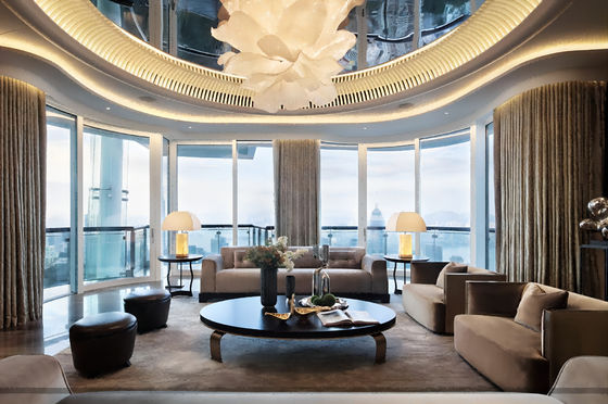 Customized Luxury K9 Crystal Bead Large Crystal Chandelier Lighting Luxury Villas, High-End Clubs