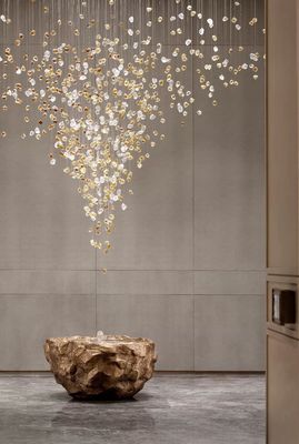 Modern Luxury Glass Gold K9 Crystal Chandelier Interior Living Room Hanging Chandeliers Pendant Lights For Bedroom Hotel