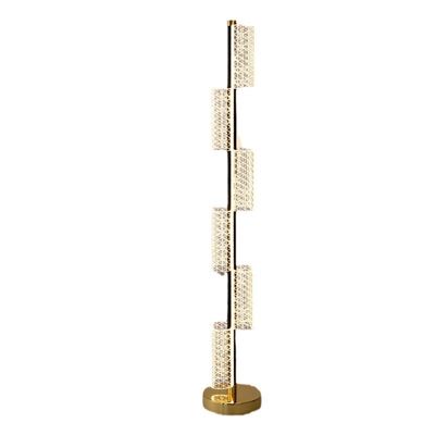 Floor Lamp Luxury Model Room Bedroom Study Living Room Fashion Remote Control Online Celebrity Modern Bar Led Floor Lamp