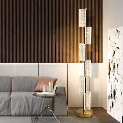 Floor Lamp Luxury Model Room Bedroom Study Living Room Fashion Remote Control Online Celebrity Modern Bar Led Floor Lamp