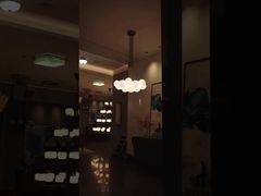 مصباح الحجر الأبيض الحديث