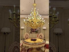 مصباح باروكي فرنسي لمصباح الفوير