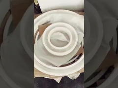 ظل مصباح من الاسبرستير الدائري