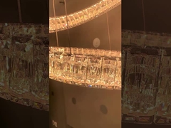 5-30m2 الحديثة أدى ضوء الثريا الكريستال ضوء السقف عكس الضوء
