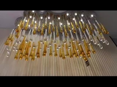 نورك دوبلكس مبنى فخم كريستال المياه الخلاقة قطرة ثريا