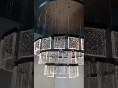 ضوء ناعم ضوء زجاجي ملون القرص المعلق أضواء E14 AC 110 - 250V
