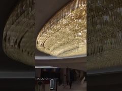 معاصر مستديرة كبيرة الاسبانية الرخام النحاس القلادة الضوء غرفة المعيشة مصباح معلق