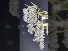 اطلع على سبب اختيار مصباح السقف الكريستالي من فرع شجرة Eco OEM، مصابيح معلقة فاخرة، 15 إلى 30 متر مربع