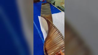 أعرض 3500K-6500K النحاس المرمر الثريا الحديثة قلادة الخفيفة للفندق، المنزل بالنسبة لك