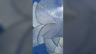 ثريا كريستال حديثة ثلاثية الألوان ثلاثية الألوان تنهي عمليات متعددة