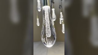 ثريا شمعة كريستال LED E14 من 5 إلى 10 م 2 عالية نفاذية الضوء