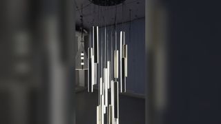 OEM LED زجاج زهرة السقف ضوء لينة سطوع ارتداء برهان