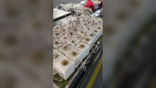 مصابيح المصابيح المعلقة البيضاء