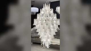 العرف تتالي المطر كريستال الثريا الذهب قضبان فندق معرض فيلا نادي فاخر الخطي