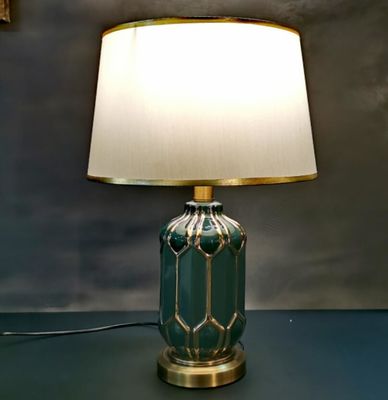 4000K 6000K الأبيض السيراميك الجدول مصابيح لغرفة المعيشة D360 * H650 LED مكتب ضوء