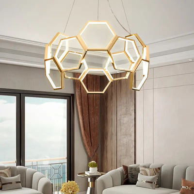 هيكساغون LED أكريليك التجارية الشمعة المصابيح الزخرفية الحديثة الأصالة قوية القدرة على تحمل