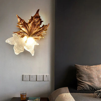 شمعدان حائط معاصر من Maple Leaf لغرفة المعيشة ODM 220V