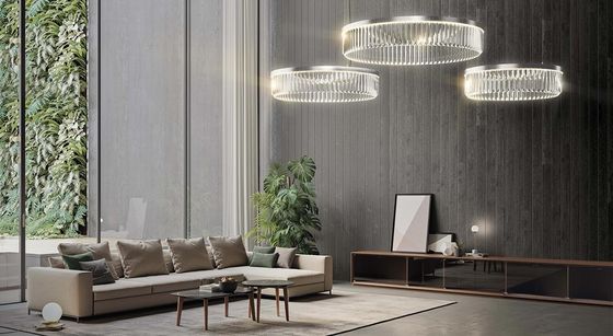أضواء سقف كريستال LED حديثة مثبتة في السقف ضوء قابل للتعديل