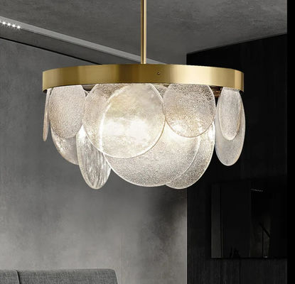 بيع بالجملة Modern Indoor Minimalist Round LED Pendant Lamp مطعم ديكور قطرة الأضواء نورديكس فاخرة زجاجية Pendant Light