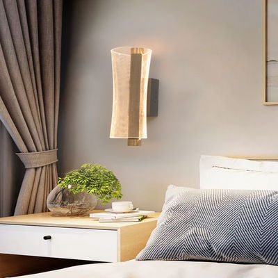 غرفة المعيشة السوداء البسيطة خلفية الحائط مصباح الحائط LED تصميم المعنى