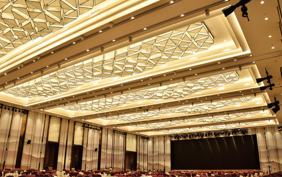 مدينة تشونغشان تصميم جديد نمط هندسي مستطيل مصباح LED ألومنيوم جسم مصباح مناسب لمشروع مطعم مطعم
