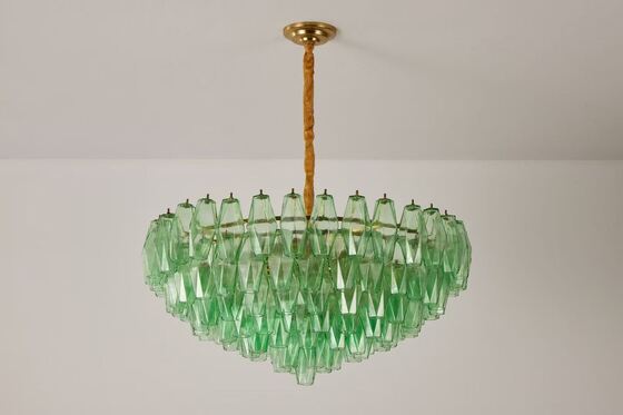 المصنع المصنوعة يدويًا زجاج البحرية الزرقاء الشمعدان مع النحاس النهاية لغرفة المعيشة غرفة الطعام غرفة النوم الإضاءة